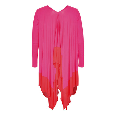 NEW AND NEW COLOR! pink/red. Tunic with lots of width in the most beautiful colours.