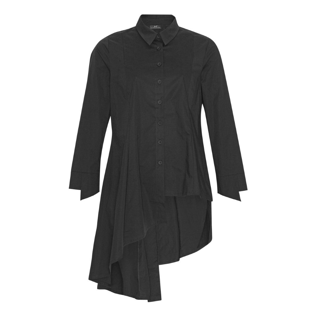 Asymmetric black shirt, it must be tried. OUR BEST SELLER