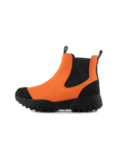 Waterproof boot in pumpkin.