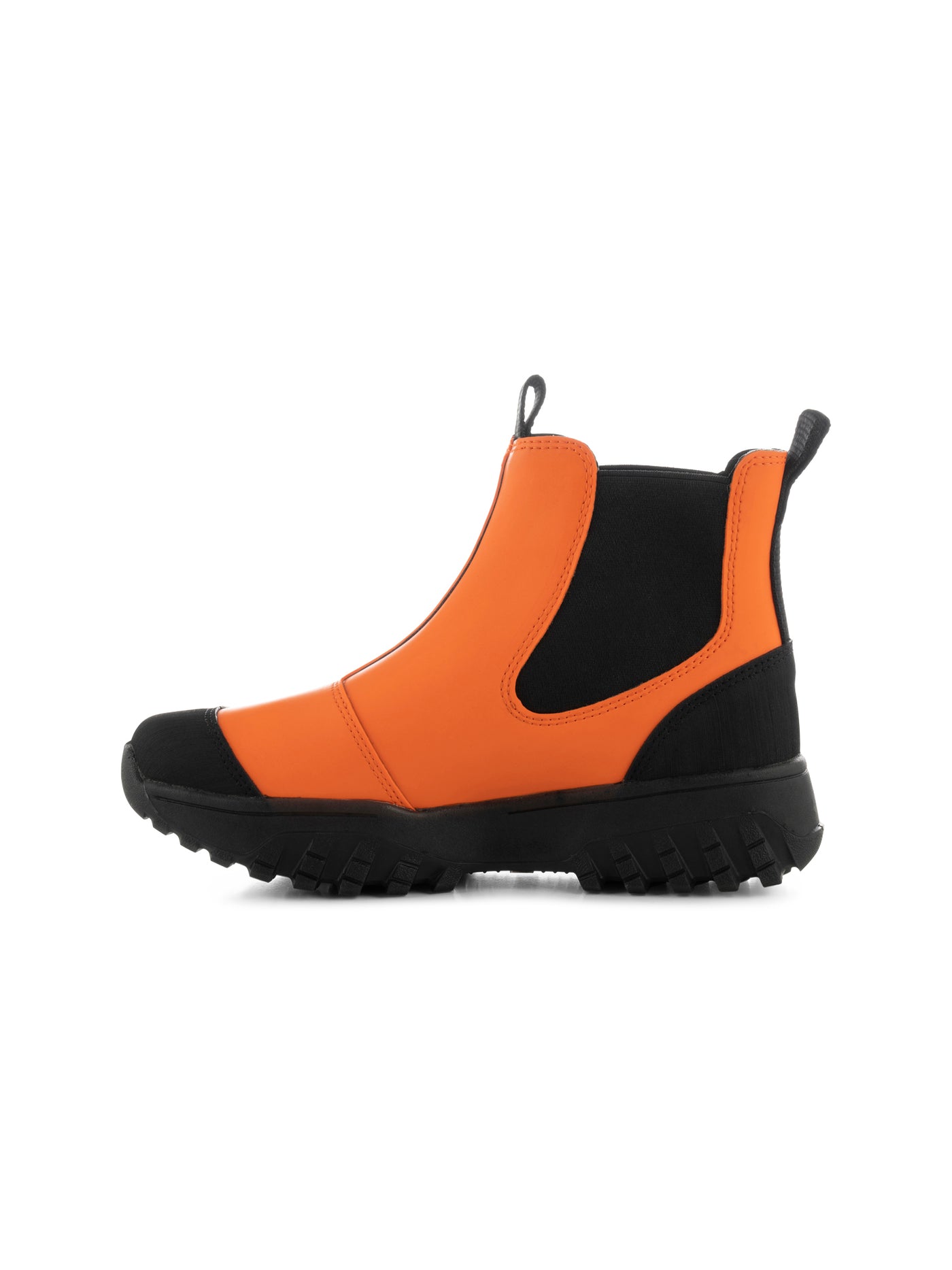 Waterproof boot in pumpkin.