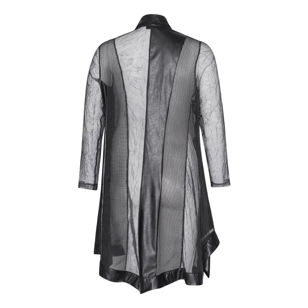 Asymmetrisk rå og elegant jakke - også til dit sommerdress.